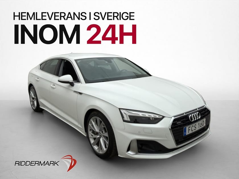 Bild 1 av Audi A5 Sportback 45 TFSI quattro Q Proline Matrix Kamera CarPlay