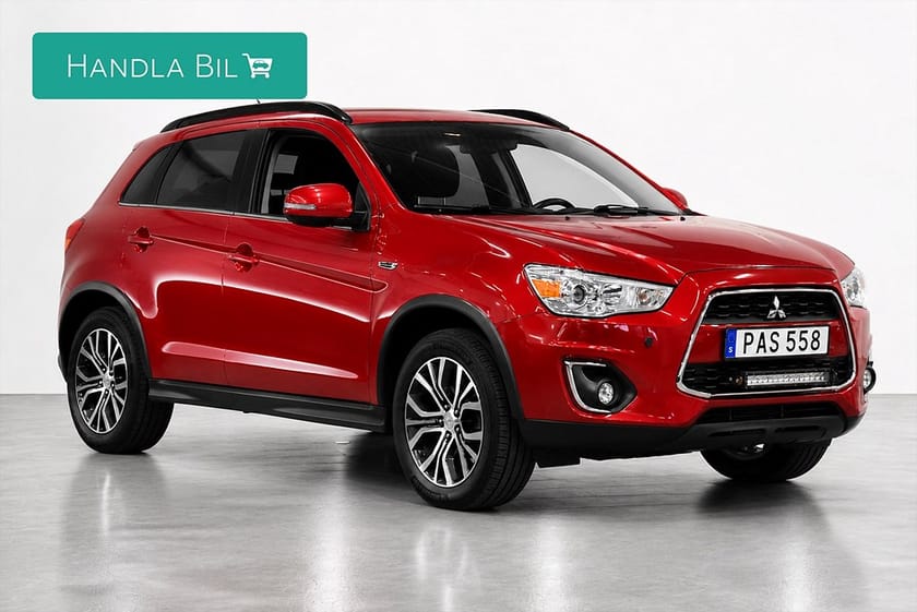 Bild 4 av Mitsubishi ASX 2.2 4WD Aut Comfort MoK Farth Drag SoV-hjul