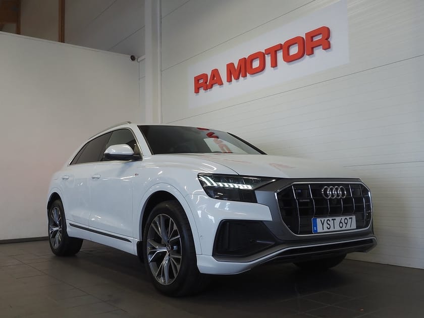 Bild 3 av Audi Q8 50 TDI quattro 286hk Q S-Line |B&O|Drag|360°|D-värm|Matrix|