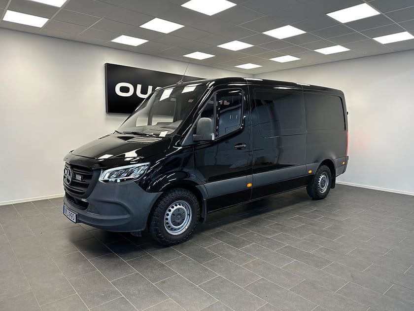 Bild 1 av Mercedes-Benz Sprinter 317 CDI RWD Panel Van Mixto 9G-Tronic 5 sits Värmare 3 500 kg  MOMS