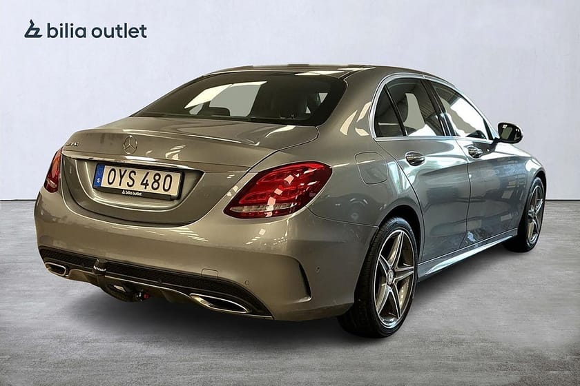 Bild 4 av Mercedes-Benz C 180 7G-Tronic Plus AMG Line Nyservad B-kamera Dragkrok