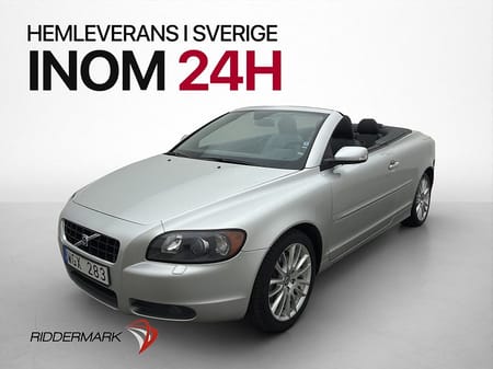 Volvo C70 D5 Summum Skinn 1-Ägare Endast 4605 mil