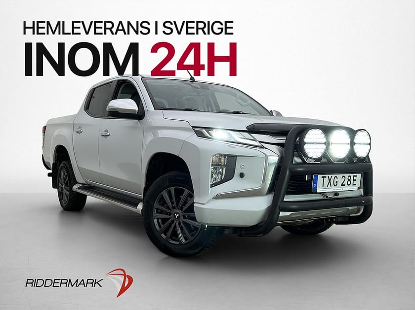 Bild 3 av Mitsubishi L200 Dubbelhytt Premium 2.2 4WD Värmare Skinn Drag Diff Moms