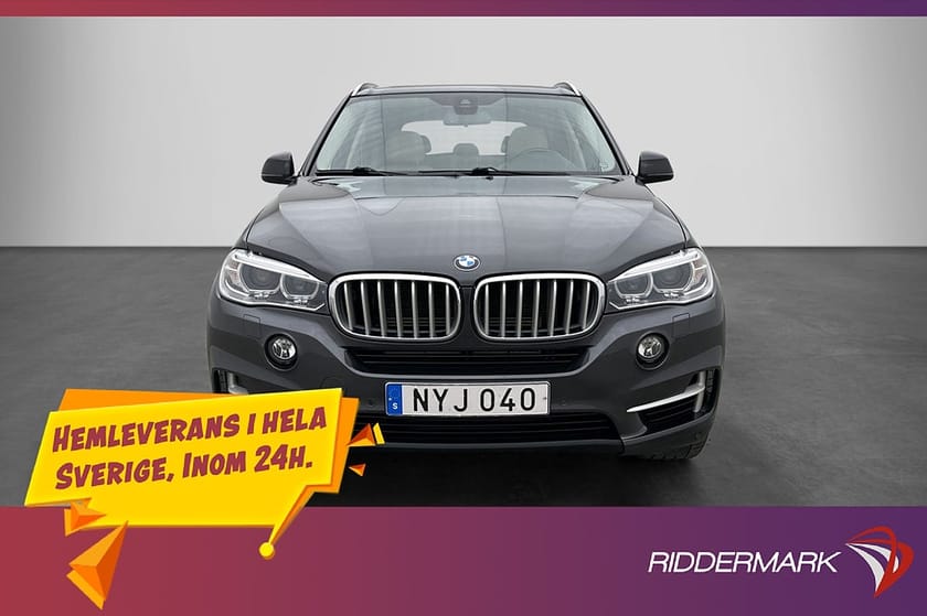 Bild 2 av BMW X5 xDrive40e 313hk Pano H/K Kamera Skinn Navi Drag