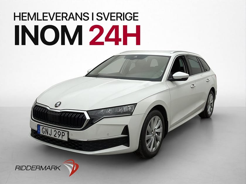 Bild 1 av Škoda Octavia Kombi Skoda TSI 115hk Cockpit Kamera CarPlay Drag MOMS