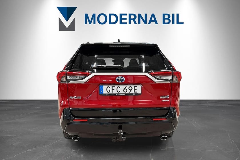 Bild 4 av Toyota RAV4 Laddhybrid Plug-in Hybrid Style Premium Pano JBL Moms Skinn Drag