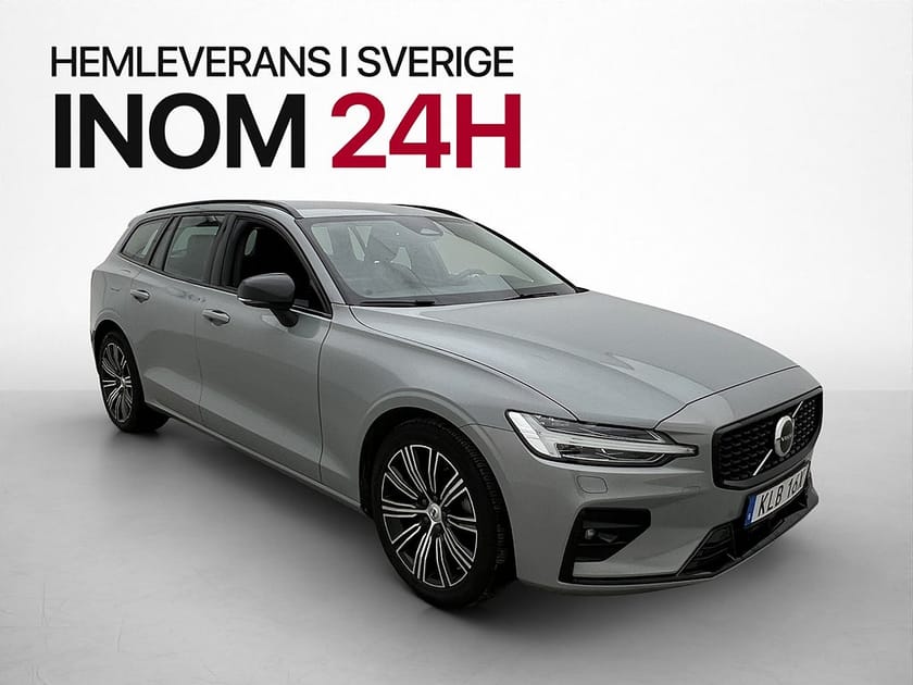 Bild 1 av Volvo V60 B4 197hk Plus Dark VOC Värm Google Läder Kamera