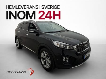 Kia Sorento 2.2 CRDi AWD 7-Sits 360° Pano Skinn Drag Navi