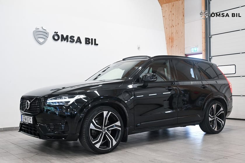 Bild 1 av Volvo XC90 7 Säten T8 AWD 7-Sits Ultimate Dark B&W HuD Luftfjädring 456hk
