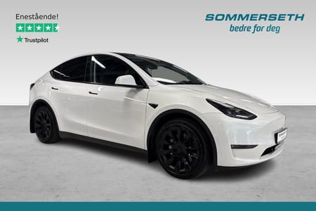 Tesla Model Y Long Range AWD 1 eier, AWD, Range, Ekstralys, Hengerfeste +++
