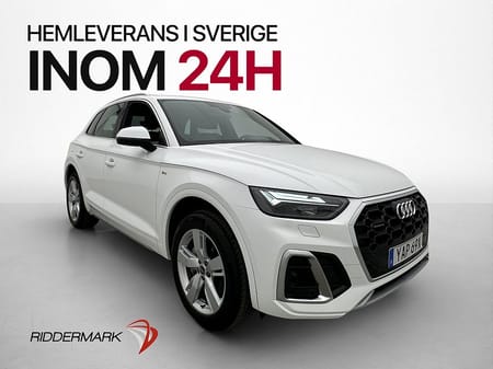 Audi Q5 55 TFSI e quattro Q S Line MOMS CarPlay Farthållare Drag