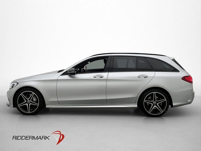 Bild 4 av Mercedes-Benz C 180 T 156hk AMG Pano Skinn P-Sensorer Drag