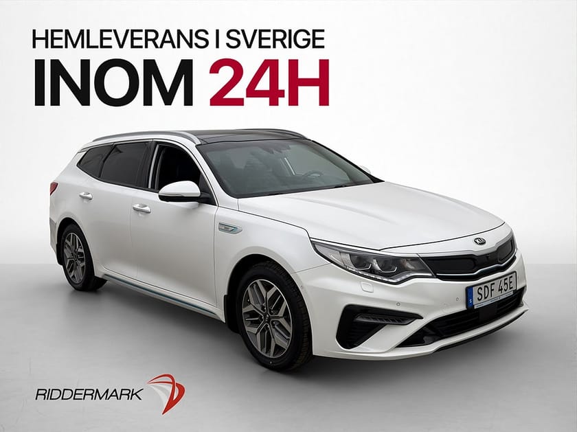 Bild 1 av Kia Optima Sport Wagon Plug-in Hybrid 205hk Advance Plus 2 H/K-Ljud Pano Drag