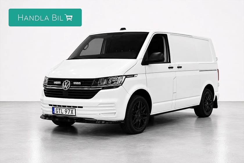 Bild 1 av Volkswagen Transporter T30 2.0 TDI 4M Dubbeldörr 3-sits D-Värm Moms Drag 150hk