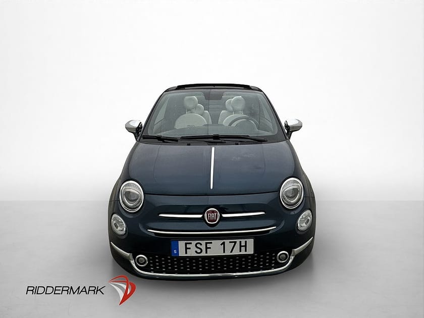 Bild 2 av Fiat 500C Hybrid 70hk Lounge P-sensor Bluetooth Farthållare