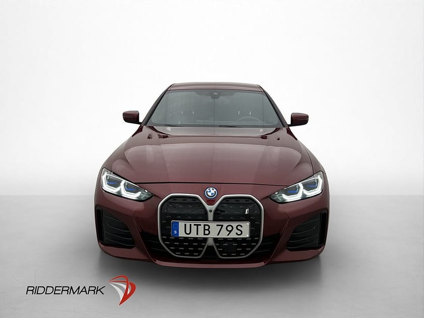 Bild 3 av BMW i4 eDrive40 Gran Coupé eDrive40e M Sport Innovation H/K HuD 360° Moms Drag