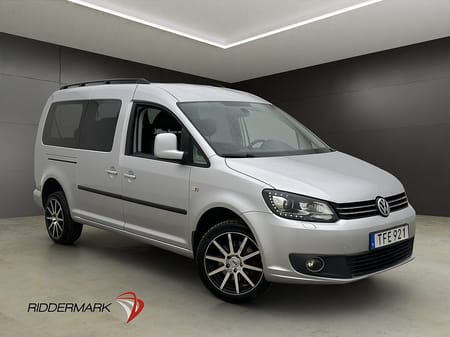 Volkswagen Caddy Maxi 7-Seater Life 4Motion Värmare Drag PDC 7-Sits