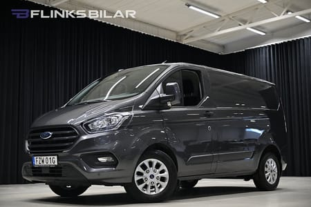 Ford Transit Custom 300 130HK Automat|Dragkrok|Dieselvärmare|Backkamera