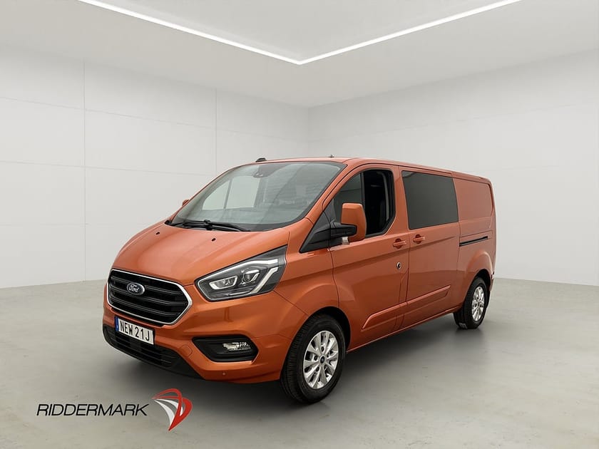 Bild 3 av Ford Transit Custom 340 Crew Van transit-custom CrewVan L2 Värm Drag Kamera CARPLAY Moms