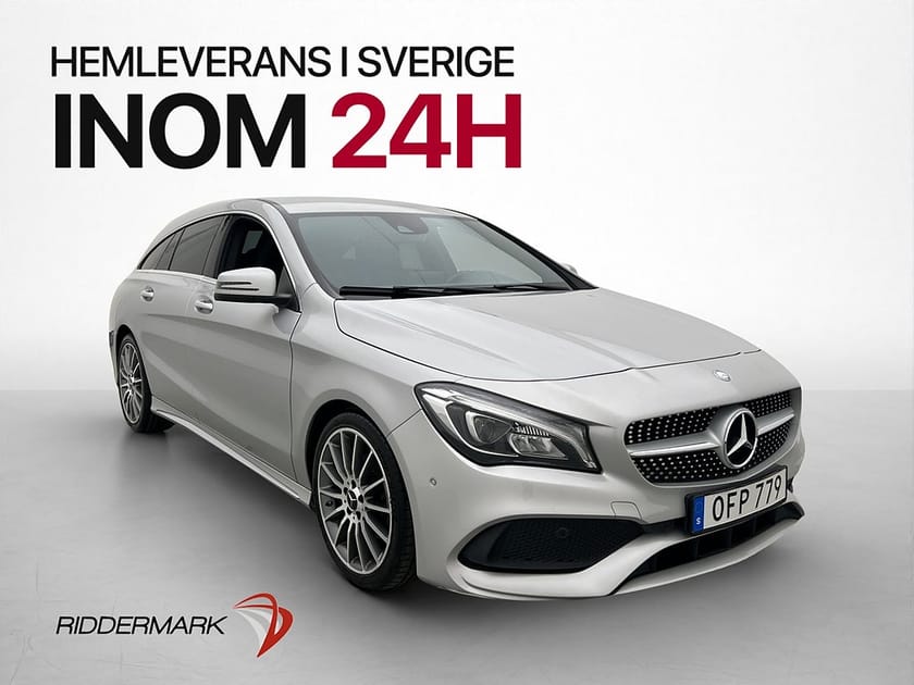 Bild 1 av Mercedes-Benz CLA 200 Shooting Brake AMG Line H/K Kamera Keyless Navi Drag