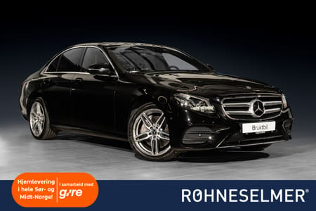 Mercedes-Benz E 350 e Ladbar 2x AMG Krok Forvarme Acc Widescreen 360Kam