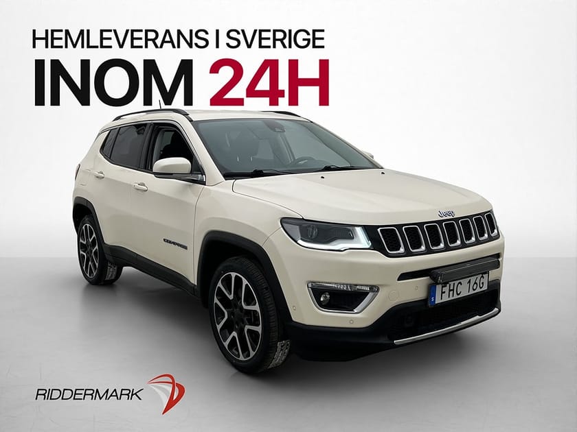 Bild 1 av Jeep Compass 4xe Limited LED-Ramp Kamera Navi Halvskinn