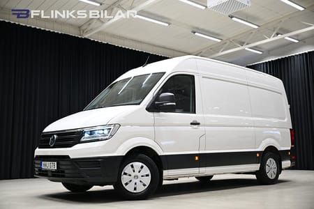 Volkswagen Crafter 140HK Automat|Bakgavellyft|LED|Inredning|Moms|SeUtr!!