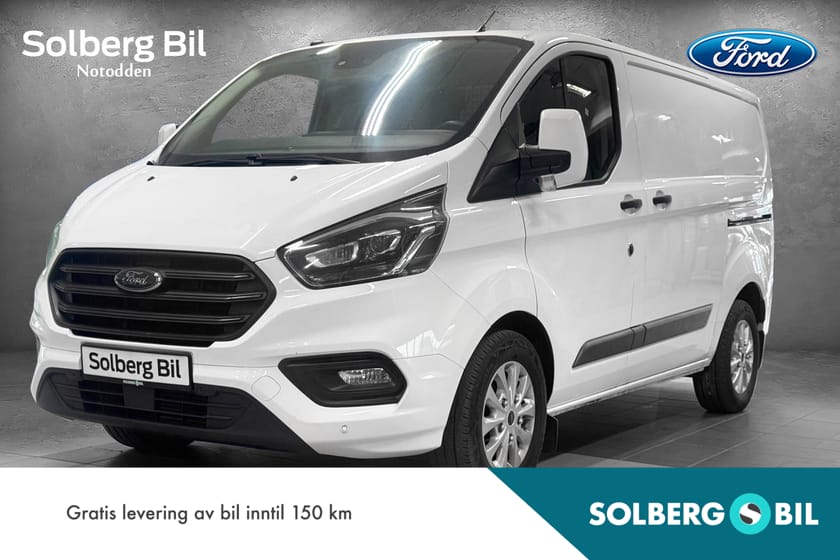Bilde 1 av Ford Transit Custom 280 Trend 2,0l 130 HK man/Kamera/Krok/Varmer/DAB/Cruis