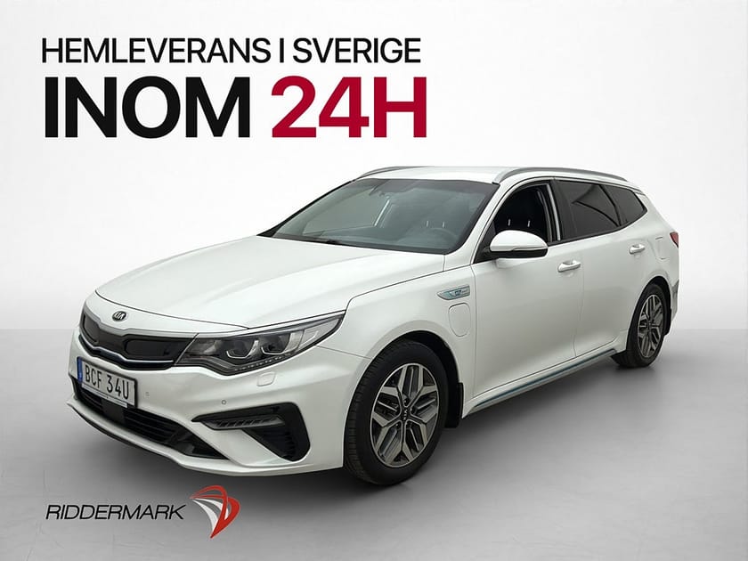 Bild 3 av Kia Optima Sport Wagon Plug-in Hybrid PHEV Advance Plus Skinn H/K CarPlay Kamera Navi