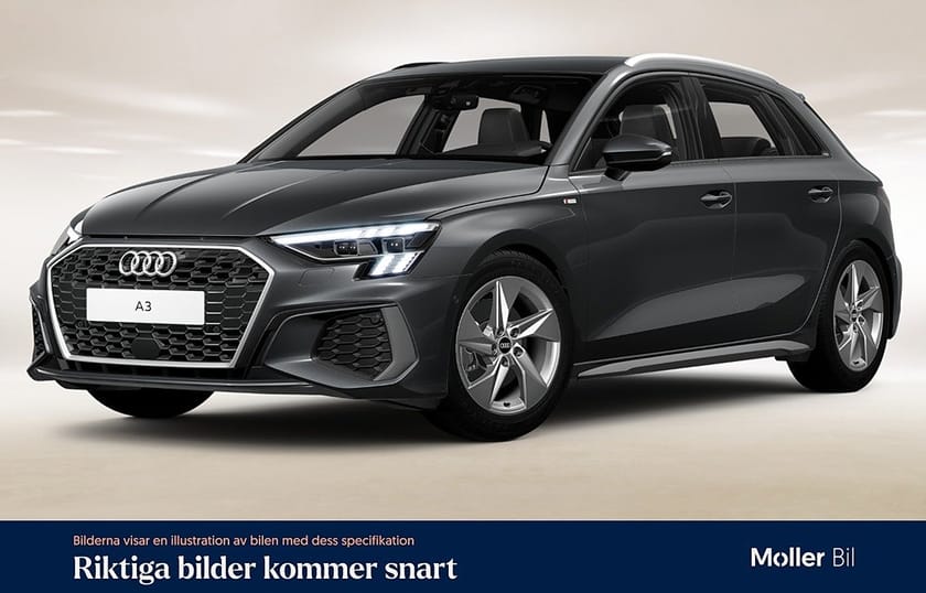 Bild 1 av Audi A3 Sportback 35 TFSI S LINE 150hk. Drag, Värmare, Matrix