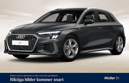 Audi A3 Sportback 35 TFSI S LINE 150hk. Drag, Värmare, Matrix