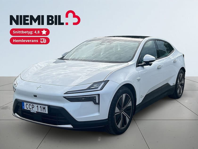 Bild 1 av Polestar 4 Long Range Dual Motor MOMS 360° H/K-ljud S&V-däck Navi