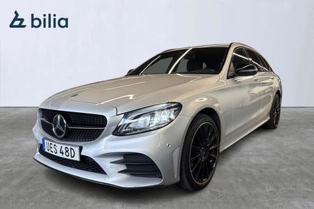 Mercedes-Benz C 220 T d 4MATIC – Night Edition, Vhjul dubb, drag, backkamera