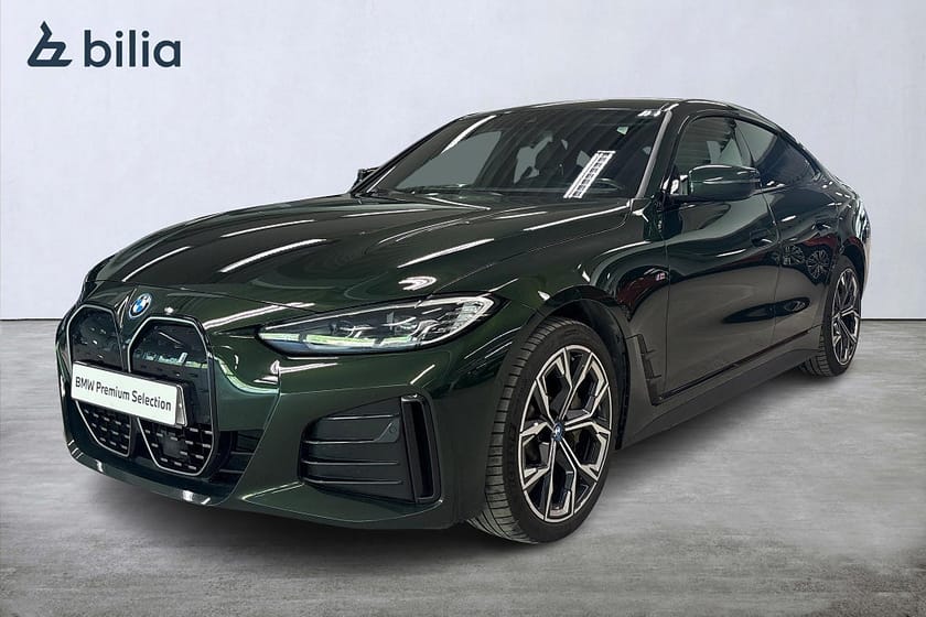 Bild 1 av BMW i4 eDrive40 Gran Coupé eDrive 40 M-Sport | Drag | 360 Kamera | H&K