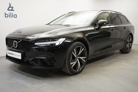 Volvo V90 Recharge T6 Plus Dark Edition, Taklucka, Dragkrok, HarmanKardon PremiumSound