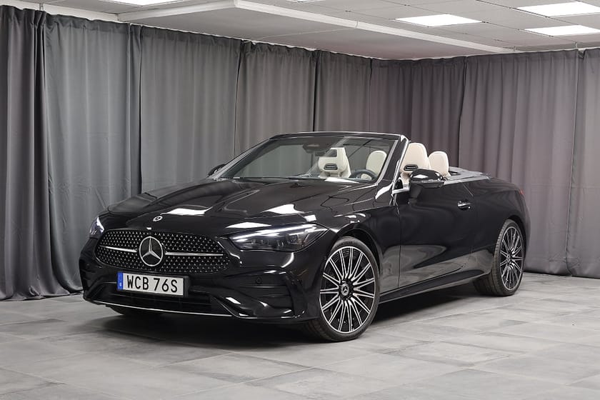 Bild 1 av Mercedes-Benz CLE 200 Cabriolet AMG Premium Burmester Keyless 360 Moms