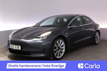 Tesla Model 3 Long Range AWD EAP Uppgr. Autopilot Panorama