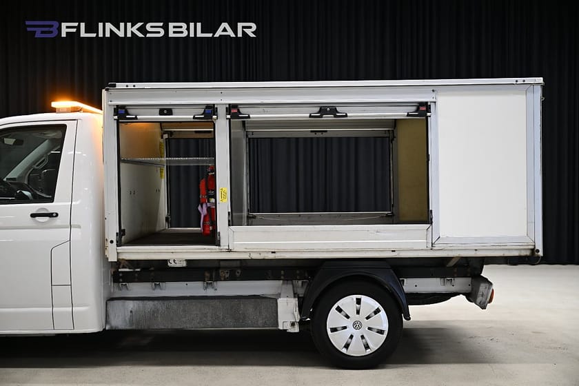 Bild 4 av Volkswagen Transporter Chassi Cab DSG 150HK Långkåpa|Tipp|Drag|Värmare