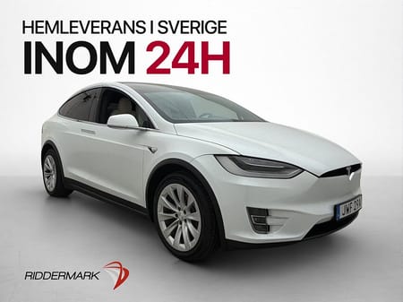 Tesla Model X Long Range AWD 7-Sits Dragkrok AP MOMS