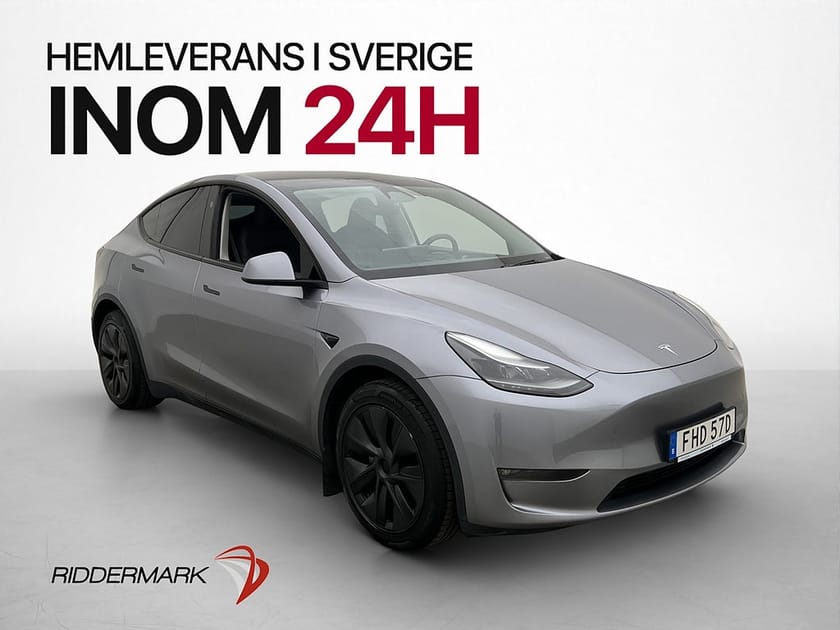 Bild 1 av Tesla Model Y Long Range AWD 1 Brukare Värmare B-Kamera Drag