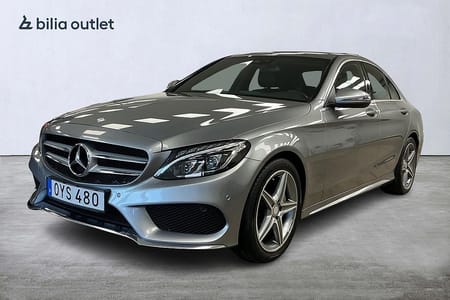 Mercedes-Benz C 180 7G-Tronic Plus AMG Line Nyservad B-kamera Dragkrok