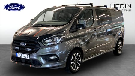 Ford Transit Custom 290 Dubbelhytt 320 L2 2.0  EcoBlue- Specialbyggd 5-sits