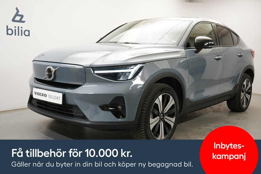 Bild 1 av Volvo C40 Recharge Single Motor Ultimate, Panoramatak, Förarstol elmanövrerad, Dragkrok