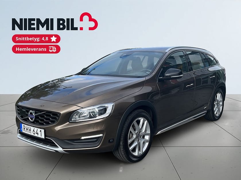 Bild 1 av Volvo V60 Cross Country D4 AWD Business Advanced 2Brukare/Drag/MoK/S&V/Rem bytt