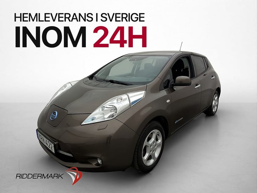 Bild 1 av Nissan Leaf 30 kWh 109hk Kamera Navi Rattvärme Bluetooth