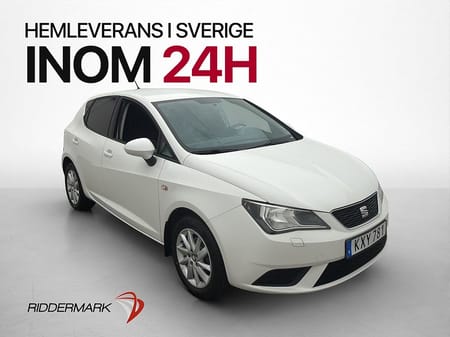 SEAT Ibiza 1.2 TSI 86hk Style Sensorer Farthållare Låg-Skatt