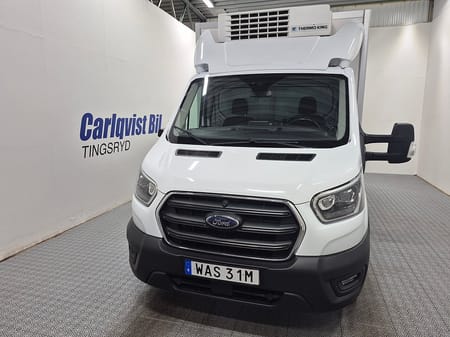 Ford Transit 350 Chassi Cab Påbyggt skåp med kyla 130HK