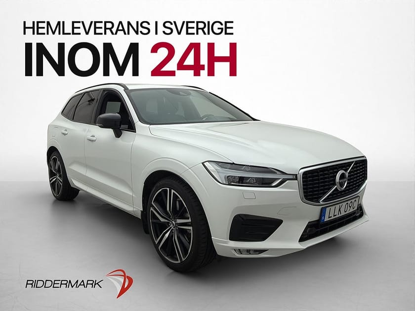 Bild 1 av Volvo XC60 B4 AWD R-Design VOC Pano H/K 360° Skinn Massage