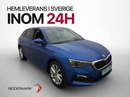 Škoda Scala Skoda TSI 150hk Style Cockpit Sensorer Navi CarPlay