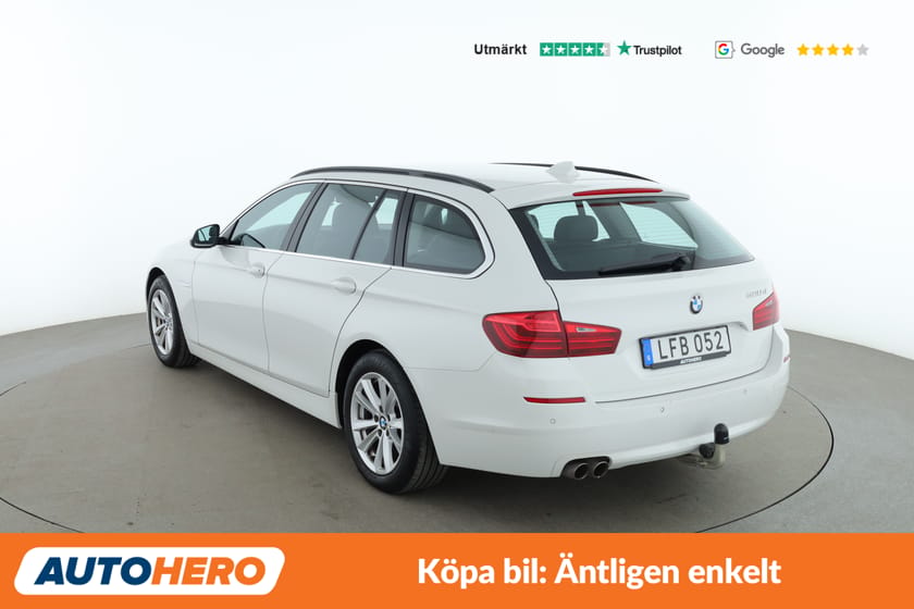 Bild 3 av BMW 520d Touring / Drag, Skinn, Rattvärme